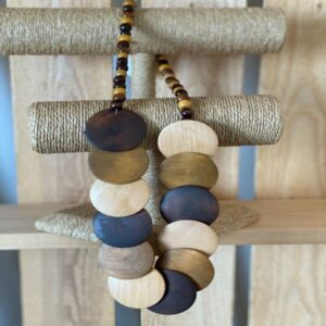 collier en bois