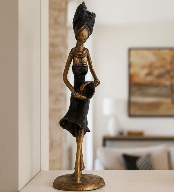 sculpture-bronze-femme-bol