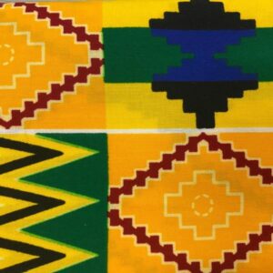 wax africain motif kente du ghana